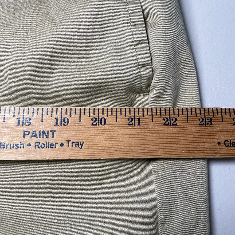 Best Made Co Pants 38 (39x30) Flat Front Cotton Twill Chino Khaki Normcore
